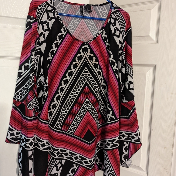 new directions Tops - Flowy Sleeve Blouse